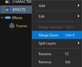 Merge Down