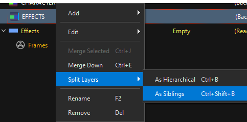 Split Layers